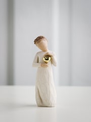 Willow Tree Cream Keepsake Ornaments Figurine - Image 1 of 4