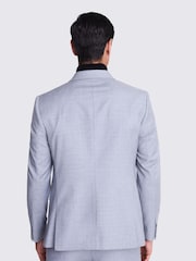 MOSS Grey Stretch Slim Fit Suit Jacket - Image 3 of 6