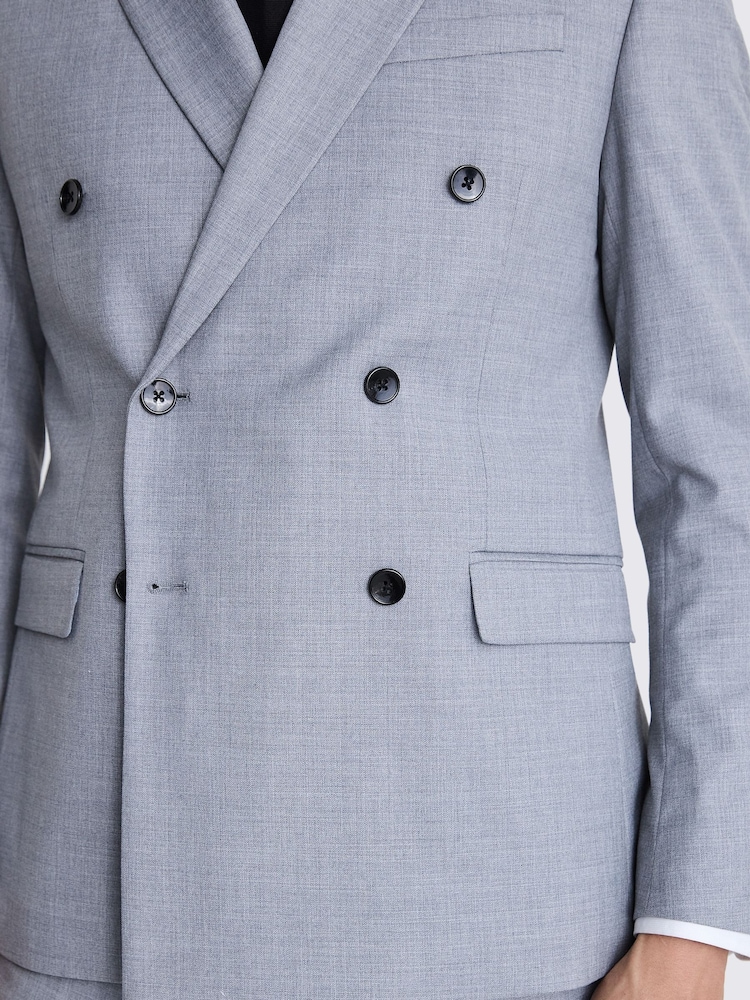 رمادي - ضيق - MOSS Regular Fit Stretch Suit Jacket - صورة 5 من 5 رمادي - ضيق - MOSS Regular Fit Stretch Suit Jacket - صورة 5 من 5