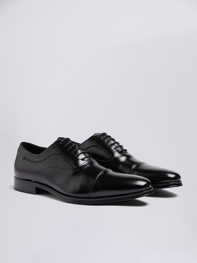 Czarny - MOSS John Guildhall Oxford Shoes - Image 1 of 4