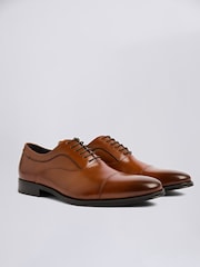 Jasnobrązowy - MOSS John Guildhall Oxford Shoes - Image 1 of 5