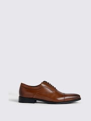 Jasnobrązowy - MOSS John Guildhall Oxford Shoes - Image 2 of 5