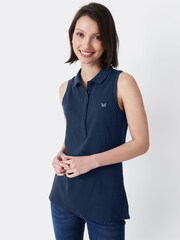 Crew Clothing Company Pink Cotton Relaxed Polo Shirt - Image 1 of 4
