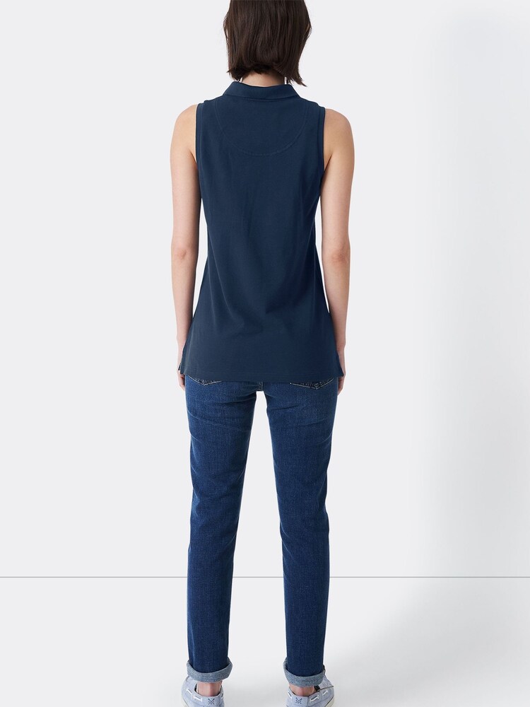 Crew Clothing Company Pink Cotton Relaxed Polo Shirt - Image 2 of 4