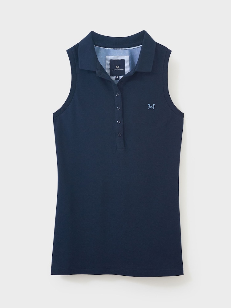 Crew Clothing Company Pink Cotton Relaxed Polo Shirt - Image 4 of 4