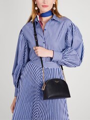 Kate Spade New York Black Morgan Saffiano Leather Dome Crossbody Bag - Image 1 of 5