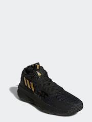 adidas Dame 8 Black Trainers - Image 3 of 7