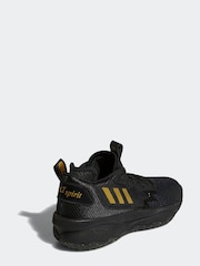 adidas Dame 8 Black Trainers - Image 4 of 7