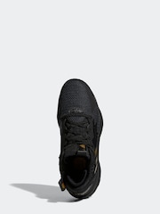 adidas Dame 8 Black Trainers - Image 5 of 7