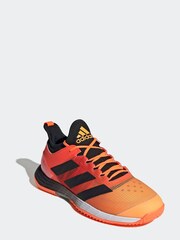 adidas Adizero Ubersonic 4 Tennis Black Trainers - Image 3 of 7