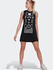 adidas Black Paris Tennis Wow Dress - Image 1 of 7