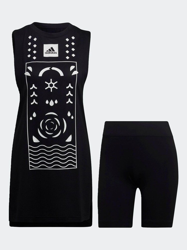 adidas Black Paris Tennis Wow Dress - Image 7 of 7