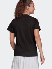 adidas Black Padel Graphic T-Shirt - Image 2 of 6