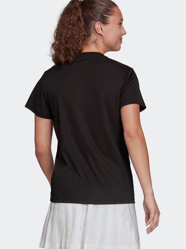 adidas Black Padel Graphic T-Shirt - Image 2 of 6