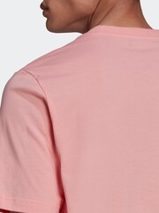 adidas Pink Juventus 100% Cotton Graphic T-Shirt - Image 4 of 6