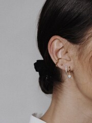 Orelia London Ear Party Earrings Made With Swarovski® Crystals - Image 3 of 3