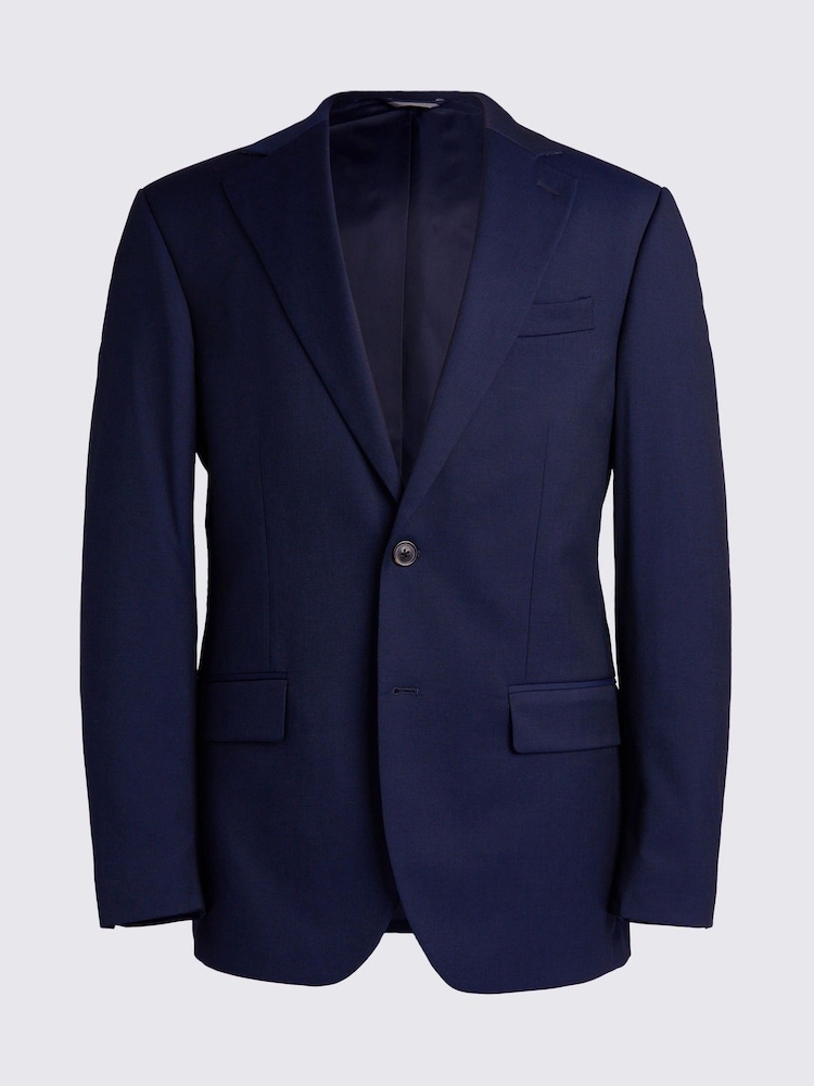MOSS Ink Blue Suit Jacket - Image 8 of 13