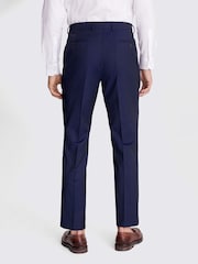 MOSS Ink Blue Stretch Suit: Trousers - Image 2 of 4
