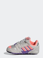 adidas Originals Grey ZX 8000 Trainers - Image 2 of 7