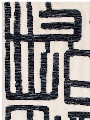 Asiatic Rugs Cream Mason Script Rug - Image 4 of 6