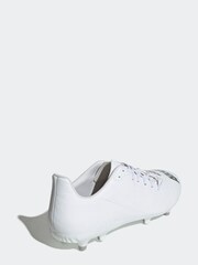 adidas Mens White Malice FG Rugby Boots - Image 4 of 6