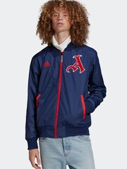 adidas Blue Arsenal CNY Bomber Jacket - Image 1 of 5