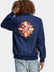 adidas Blue Arsenal CNY Bomber Jacket - Image 2 of 5