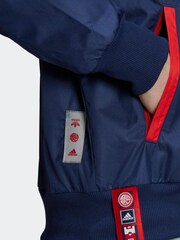 adidas Blue Arsenal CNY Bomber Jacket - Image 4 of 5