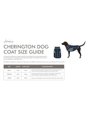 Joules Blue Cherington Padded Quilted Dog Coat - Image 4 of 4