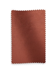 Soft Velvet Rust Brown Carter Armchair - Image 9 of 9