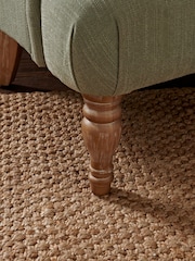 Soft Texure Sage Green Collection Luxe Wolton Highback Accent Chair - Image 3 of 10