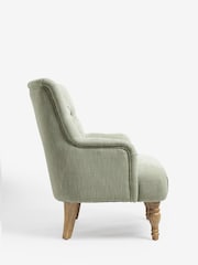 Soft Texure Sage Green Collection Luxe Wolton Highback Accent Chair - Image 7 of 10