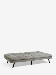 Fine Chenille Mid Grey Cole Sofa Bed - Image 7 of 10