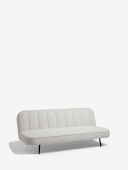 Casual Boucle Light Natural Stella Click Clack Sofa Bed - Image 6 of 10