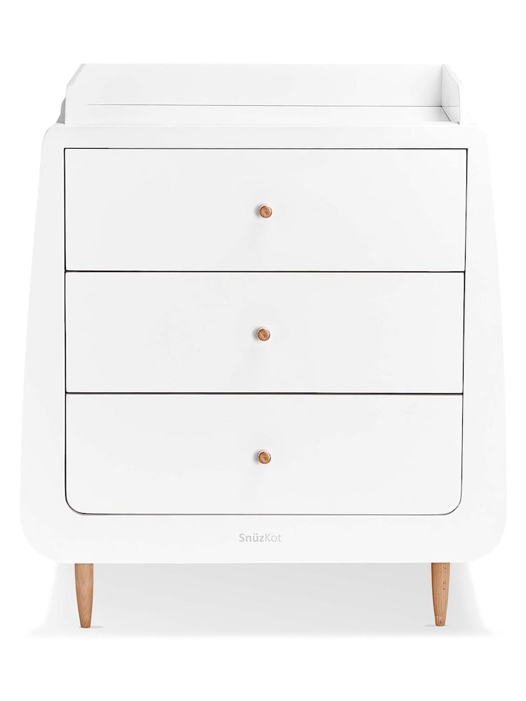 Snuz Tan Brown SnuzKot Skandi Changing Unit - Image 1 of 5