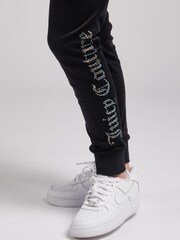 Juicy Couture Diamante Velour Slim Joggers - Image 6 of 6