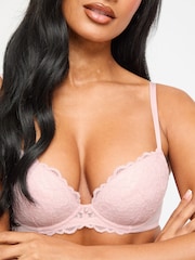 Ann Summers White Sexy Lace Padded Plunge Bra 2 Pack - Image 3 of 7
