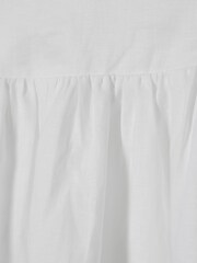 Reiss White Elsbeth Jr Linen Top - Image 6 of 6