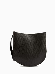 AllSaints Black Beaumont Hobo Bag - Image 2 of 7