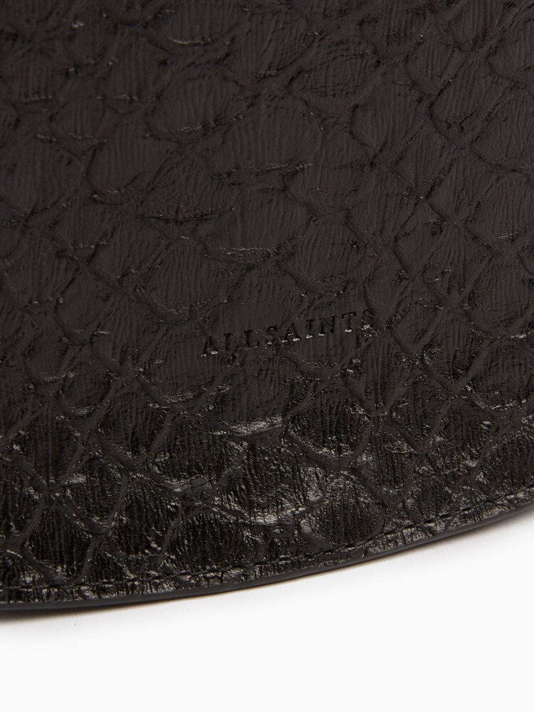 AllSaints Black Beaumont Hobo Bag - Image 7 of 7 AllSaints Black Beaumont Hobo Bag - Image 7 of 7