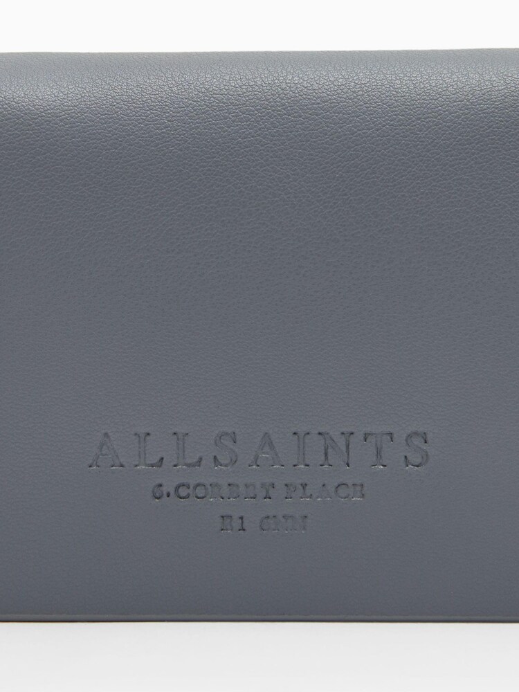 AllSaints Grey Honore Cardholder - Image 7 of 7
