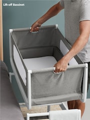 Snuz White SnuzPod4 Bedside Crib 4 Piece Bundle - Image 8 of 10