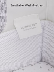 Snuz 4 Piece White SnuzPod4 Bedside Crib Bundle - Image 9 of 10