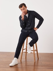 Black/Green Check Easy Iron Button Down Oxford Shirt - Image 2 of 7