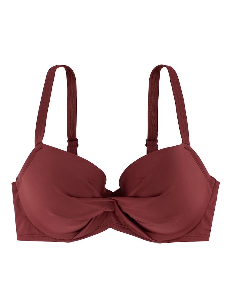 DORINA Red Azores Curves Light Padded Bikini Top - Image 6 of 6