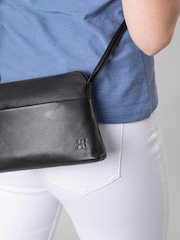 Lakeland Leather Black Small Rydal Cross-Body Bag - Image 7 of 7