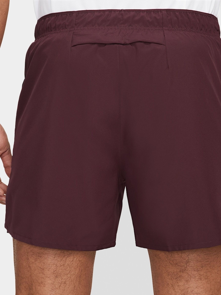 Nike Maroon Red Dri-FIT Challenger 7" Running Shorts - Image 2 of 4