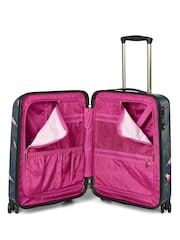 Sara Miller Blue Cabin Trolley Case in Smokey - Image 3 of 8