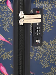 Sara Miller Blue Cabin Trolley Case in Smokey - Image 6 of 8