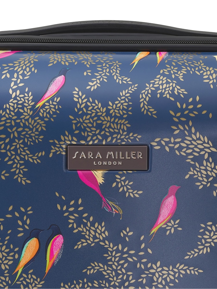 Sara Miller Blue Cabin Trolley Case in Smokey - Image 8 of 8 Sara Miller Blue Cabin Trolley Case in Smokey - Image 8 of 8